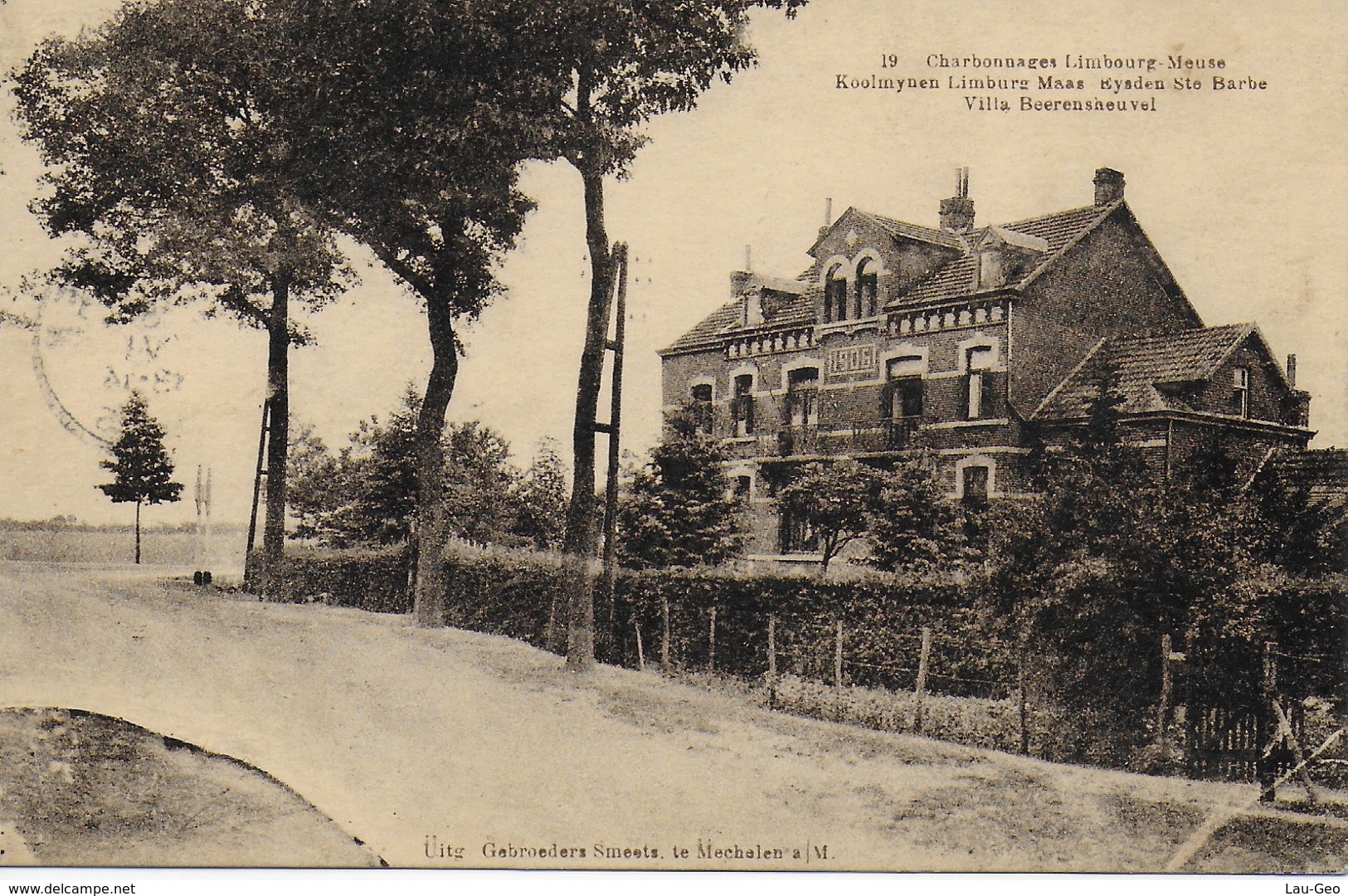 Eisden (Maamechelen).Charbonnages - Villa Beerensheuvel - Maasmechelen