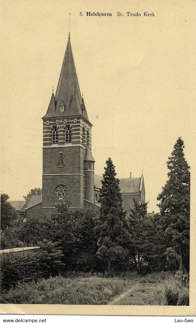 Helchteren (Houthalen-Helchteren). Saint Trudo Kerk - Houthalen-Helchteren