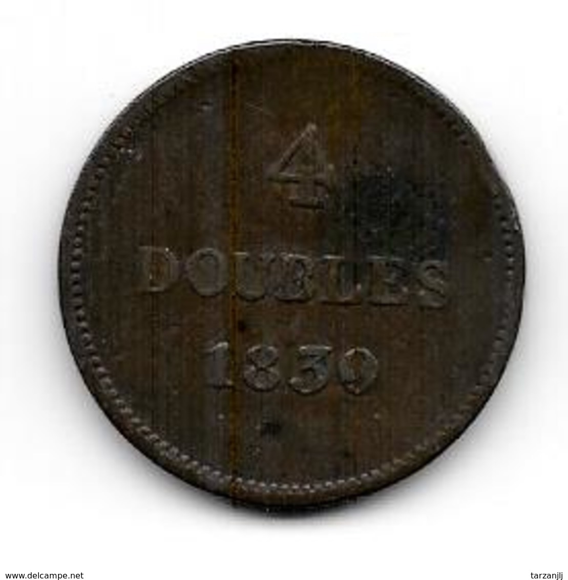 4 Doubles 1830 Guernesey - Guernsey