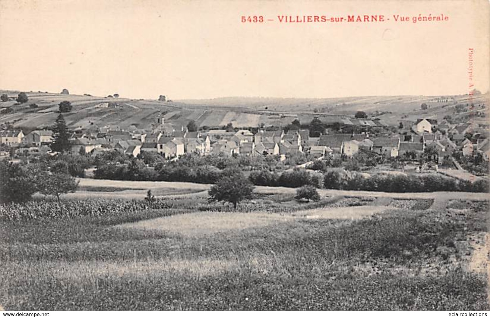 Villiers Sur Marne    94      Vue Générale      (voir Scan) - Villiers Sur Marne