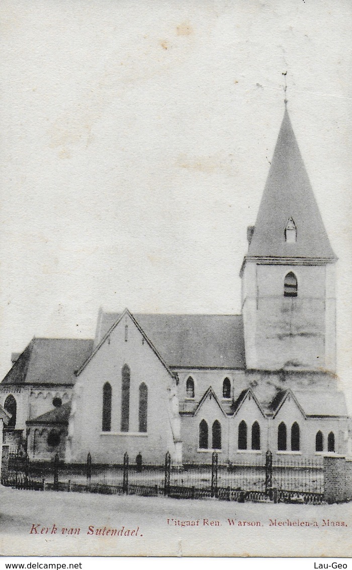 Sutendael -  Zutendaal. Kerk - Zutendaal