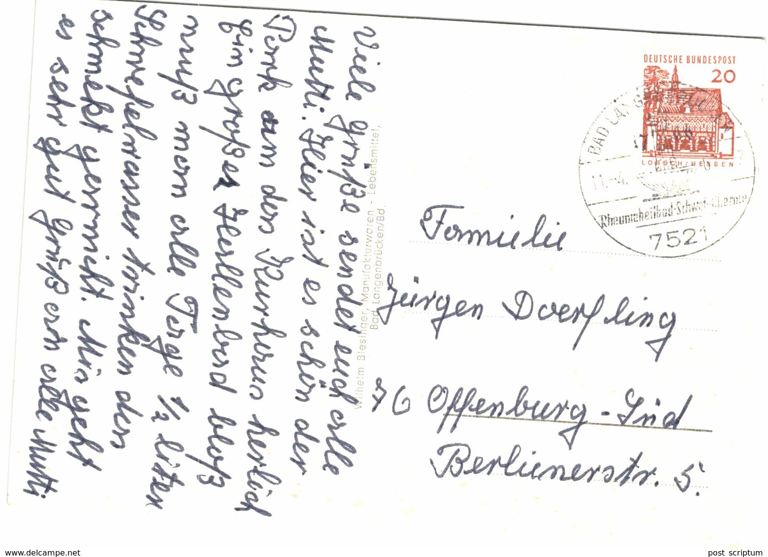 Allemagne - Bad Schoenborn Langebrücken - Schwefelbad Kurhaus Sigel - Bad Schönborn