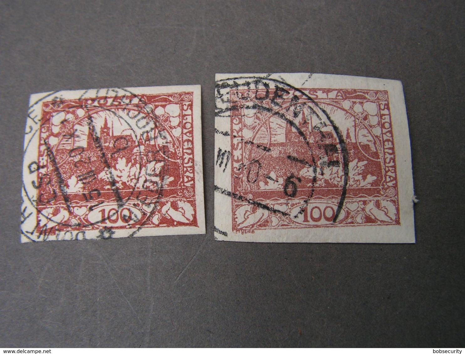 CSR 1919 - Hradschin , Hradcany Lot Nice Cancels , - Gebraucht