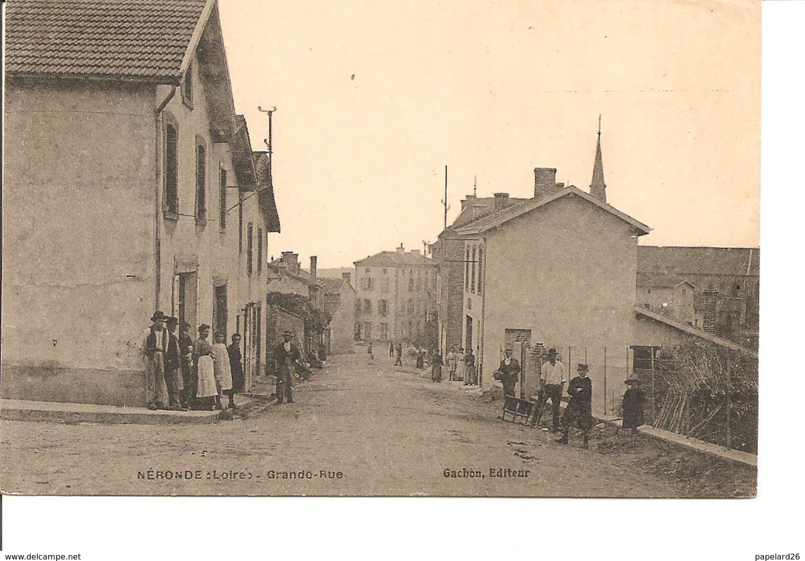 LOIRE  NERONDE GRANDE RUE ANIMEE NON ECRITE - Andere & Zonder Classificatie