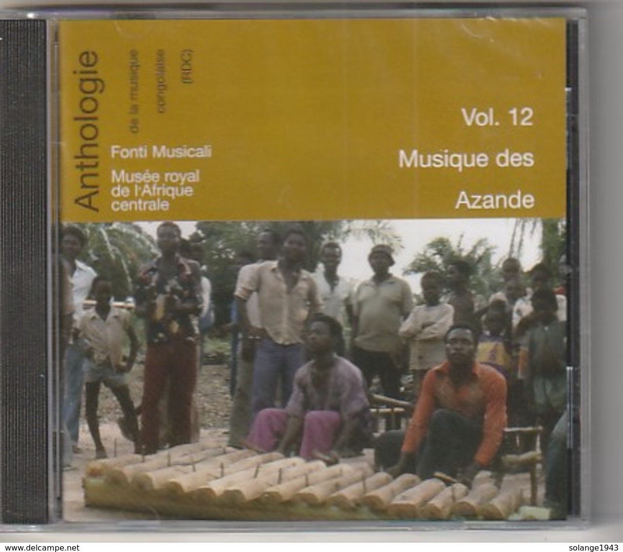 Cd Musique Des Azande Congo    Etat: TTB Port 110 Gr Ou 30gr - Musiques Du Monde