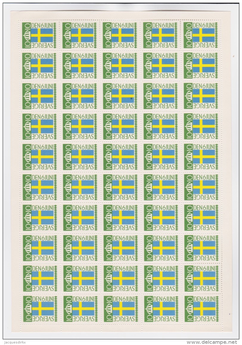 Sweden    .      Facit   .     469/470    50x       ( 2 Scans )       .       **   .    MNH    .   /   .  Postfris - Ongebruikt