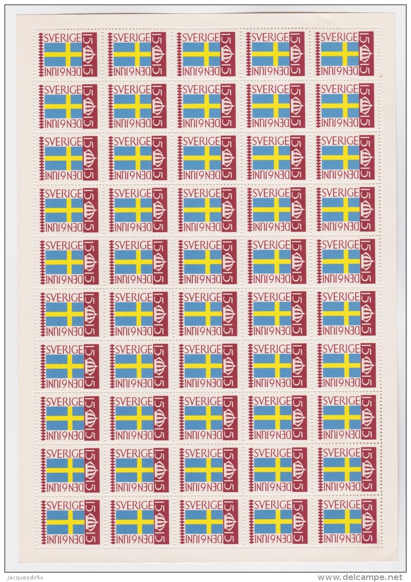 Sweden    .      Facit   .     469/470    50x       ( 2 Scans )       .       **   .    MNH    .   /   .  Postfris - Ongebruikt