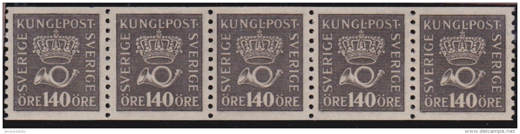 Sweden    .      Facit   .      173  Bz  5x         .       **   .    MNH    .   /   .  Postfris - Unused Stamps