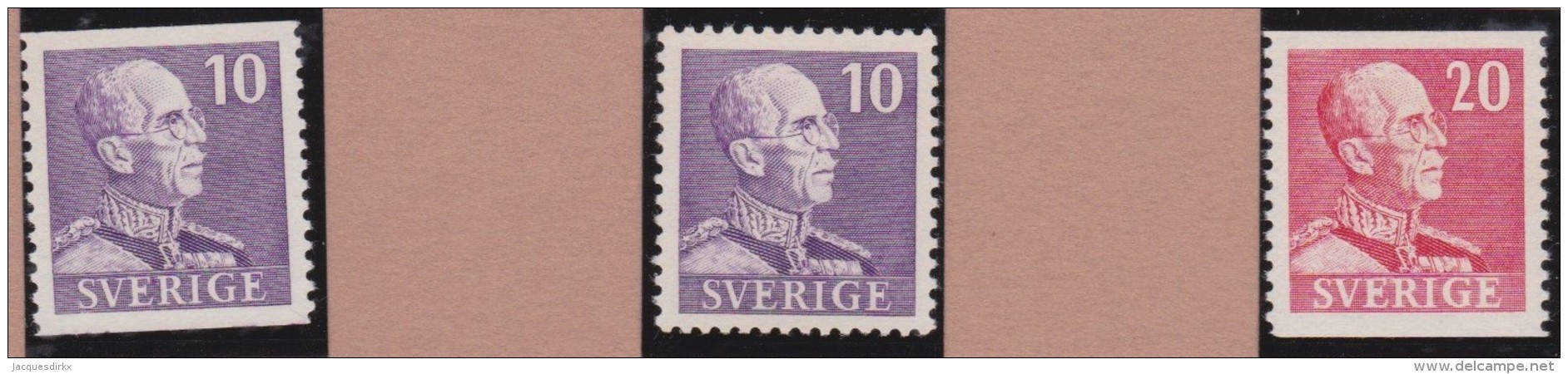 Sweden    .      Facit   .     269/270  A + C           .       **   .    MNH    .   /   .  Postfris - Ongebruikt