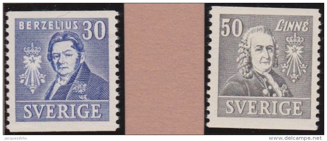 Sweden    .      Facit   .     320/323  A + C  ( 2 Scans )       .       **   .    MNH    .   /   .  Postfris - Ongebruikt