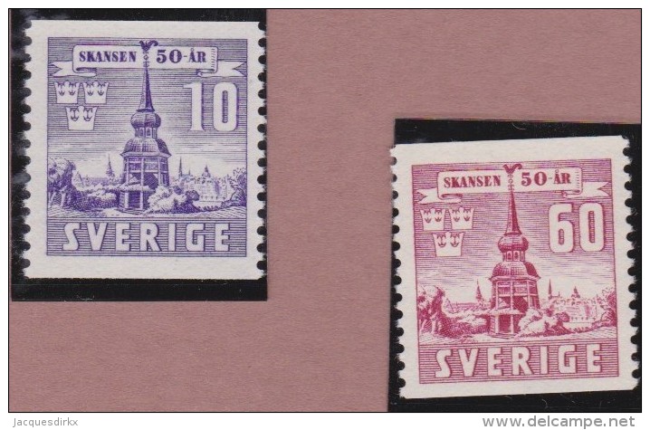 Sweden    .      Facit   .     330/331        .       **   .    MNH    .   /   .  Postfris - Ongebruikt