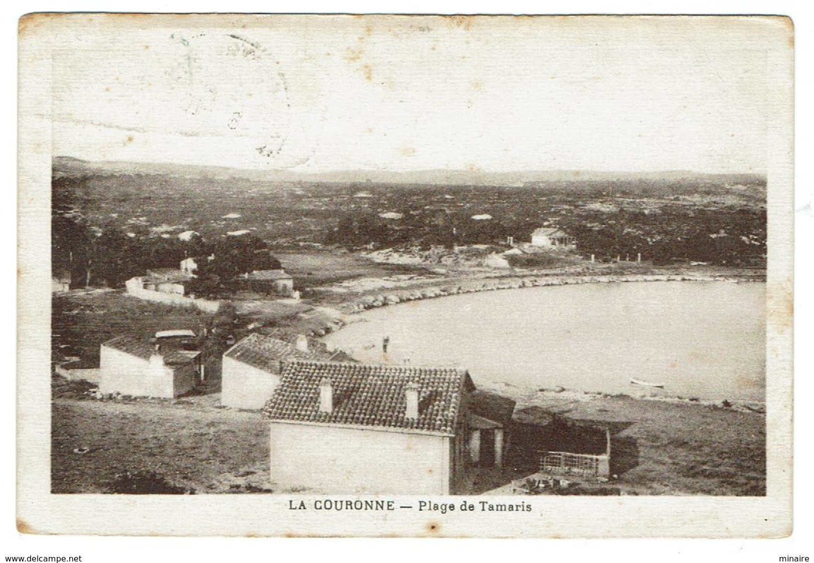 LA COURONNE / MARTIGUES - Plage De Tamaris - Circulée 1931- - Martigues