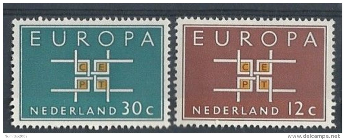 1963 EUROPA OLANDA MH * - EU013 - 1963