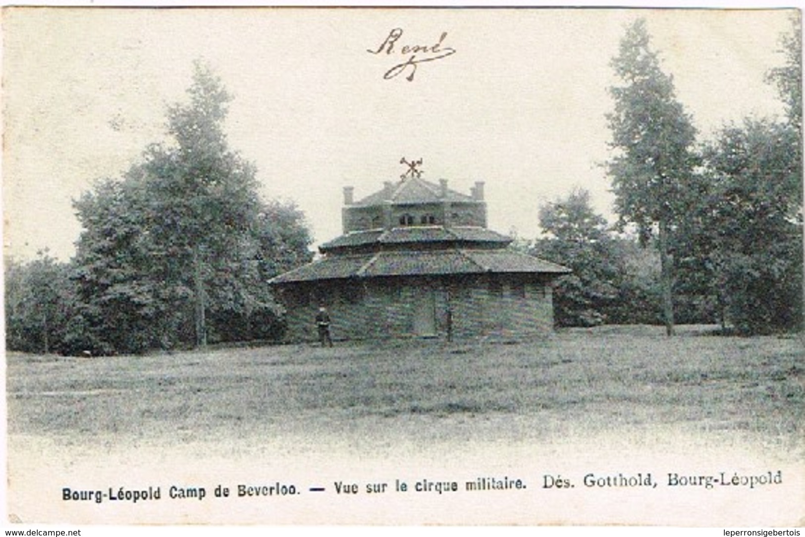 CPA - Leopoldsburg - Bourg-Léopold - Camp De Beverloo - Vue Sur Le Cirque Militaire - Leopoldsburg (Camp De Beverloo)