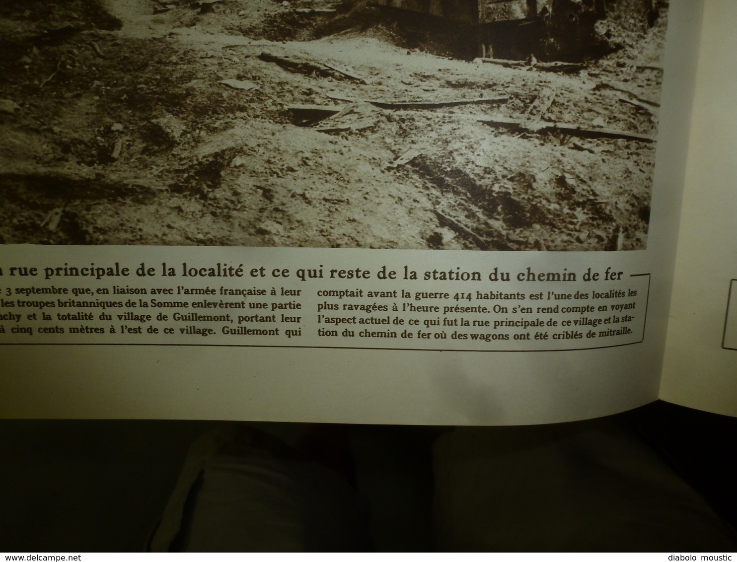 1916 LE MIROIR:Auto-mitrailleuses de l'armée belge;Cléry,Maurepas,Le Forest;Anglais à Guillemot; Cap,Usine Krupp;etc