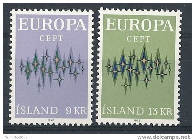 1972 EUROPA ISLANDA MNH ** - EU047 - 1972