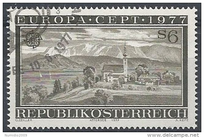 1977 AUSTRIA USATO EUROPA - 2 - 1977