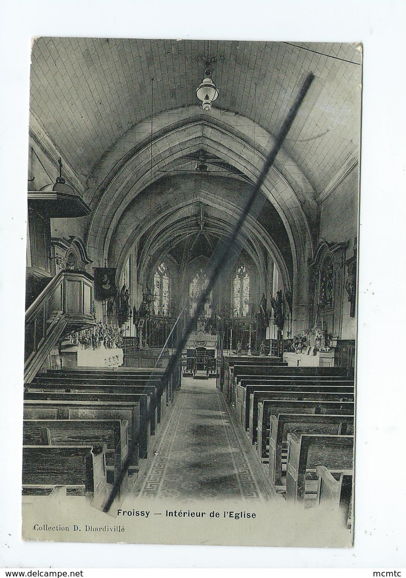 CPA  -  Froissy  - Intérieur De L'église - Froissy