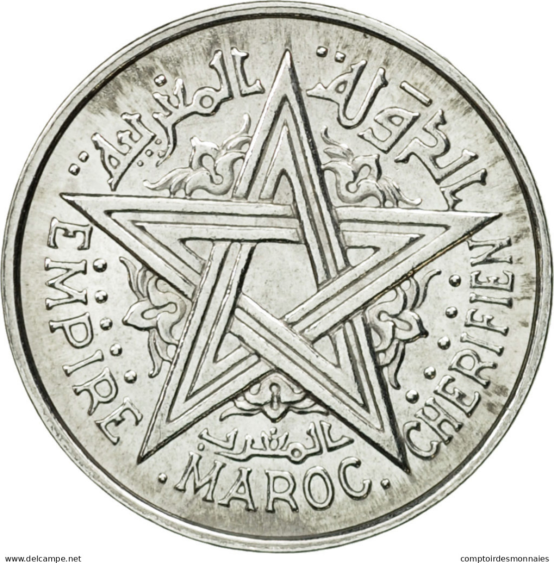 Monnaie, Maroc, Franc, AH 1370/1951, Paris, ESSAI, SPL+, Aluminium, KM:E37 - Morocco