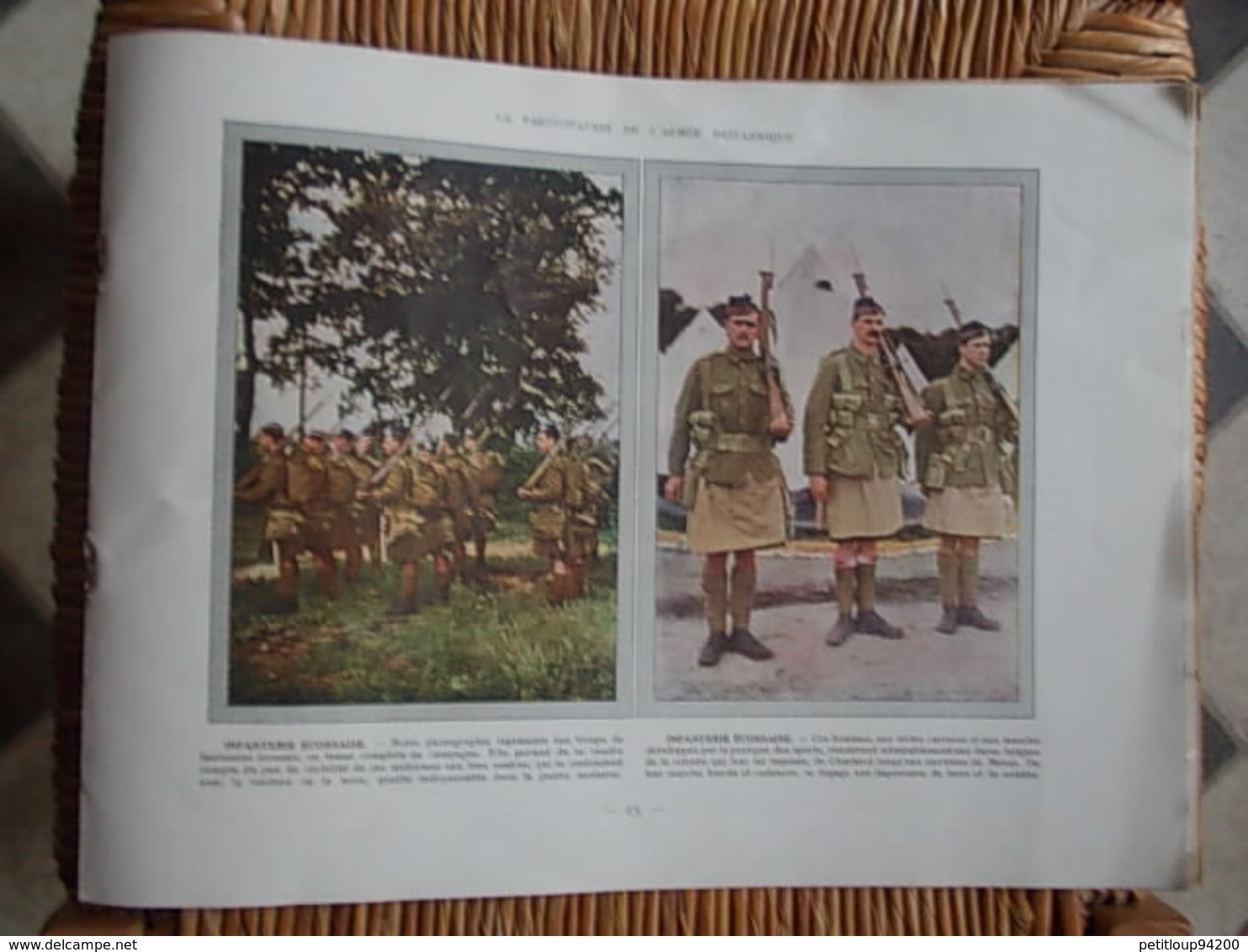 FASCICULE 20 PHOTOGRhAPHIES EN COULEURS No2 Les Champs de Bataille de la Marne TEXTE DE GERVAIS-COURTELLEMONT Année 1915