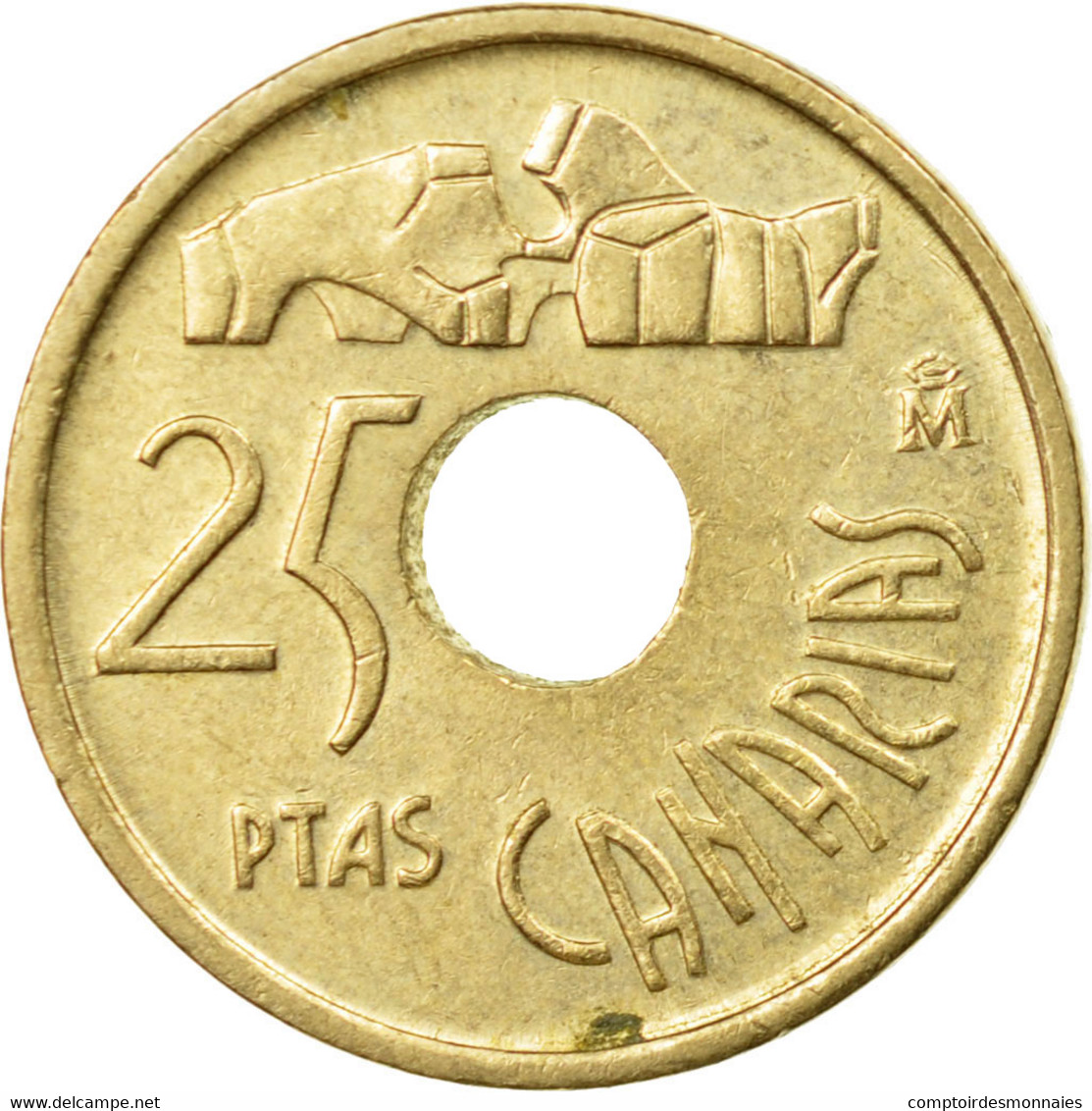 Monnaie, Espagne, Juan Carlos I, 25 Pesetas, 1994, Madrid, TTB, Aluminum-Bronze - 25 Pesetas