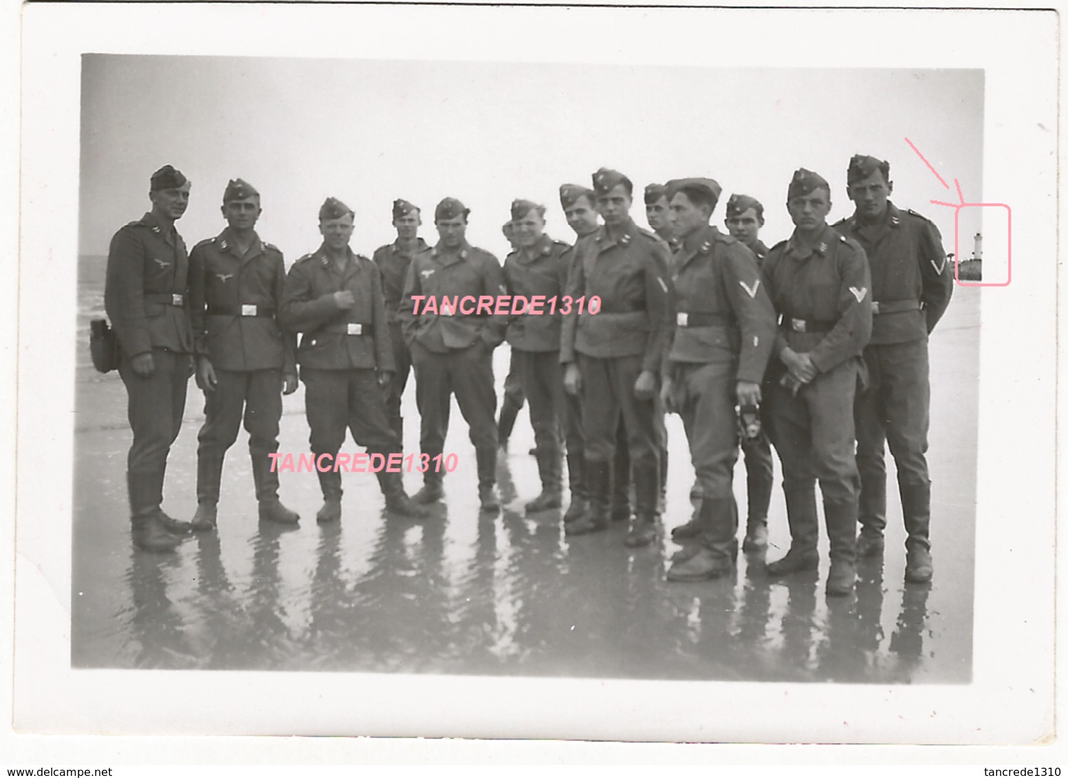 WW2 PHOTO ORIGINALE Soldats Allemands Plage De  ROYAN  CHARENTE MARITIME 17 - 1939-45