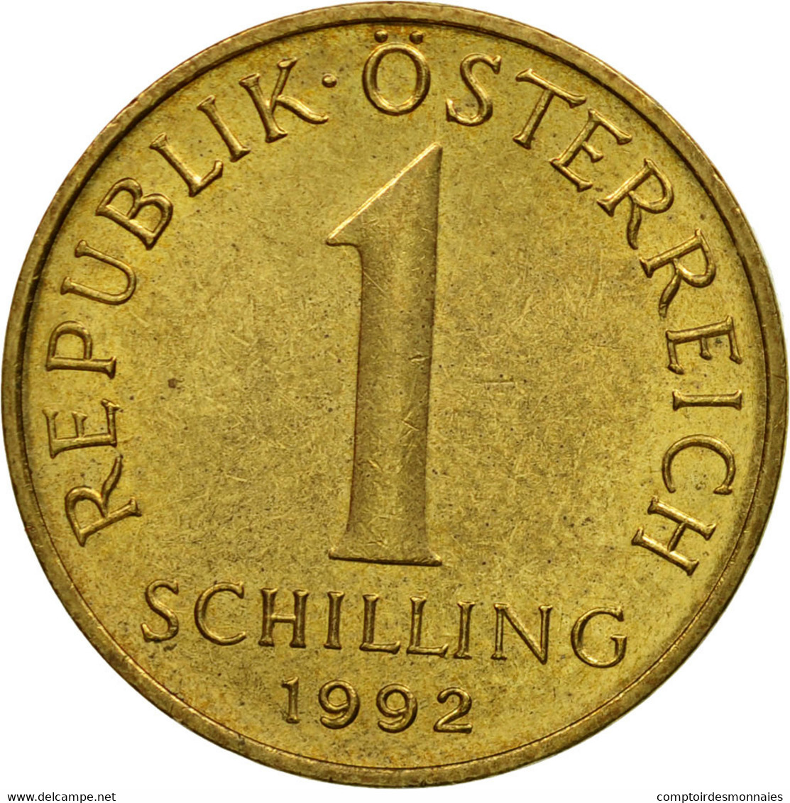 Monnaie, Autriche, Schilling, 1992, TTB, Aluminum-Bronze, KM:2886 - Autriche