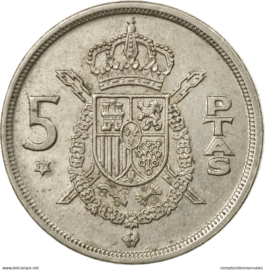 Monnaie, Espagne, Juan Carlos I, 5 Pesetas, 1979, TTB, Copper-nickel, KM:807 - 5 Pesetas