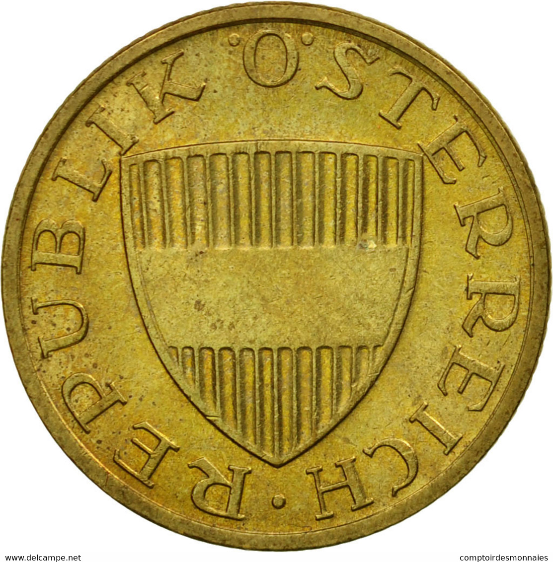Monnaie, Autriche, 50 Groschen, 1989, TTB, Aluminum-Bronze, KM:2885 - Autriche
