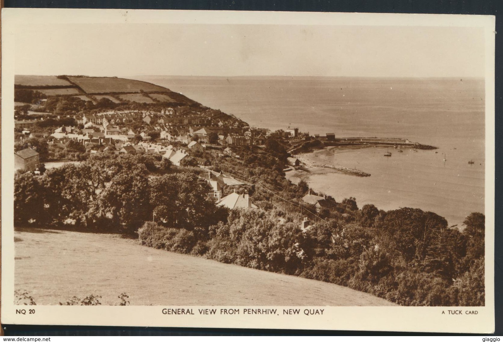 °°° 11972 - WALES - GENERAL VIEW FROM PENRHIW , NEW QUAY °°° - Cardiganshire