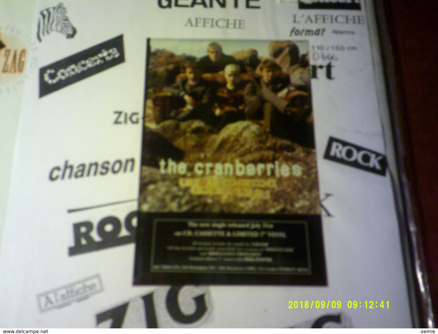 THE CRANBERRIES  RIDICULOUS  THOUGHTS   L'AFFICHE  110  X 150 - Affiches & Posters