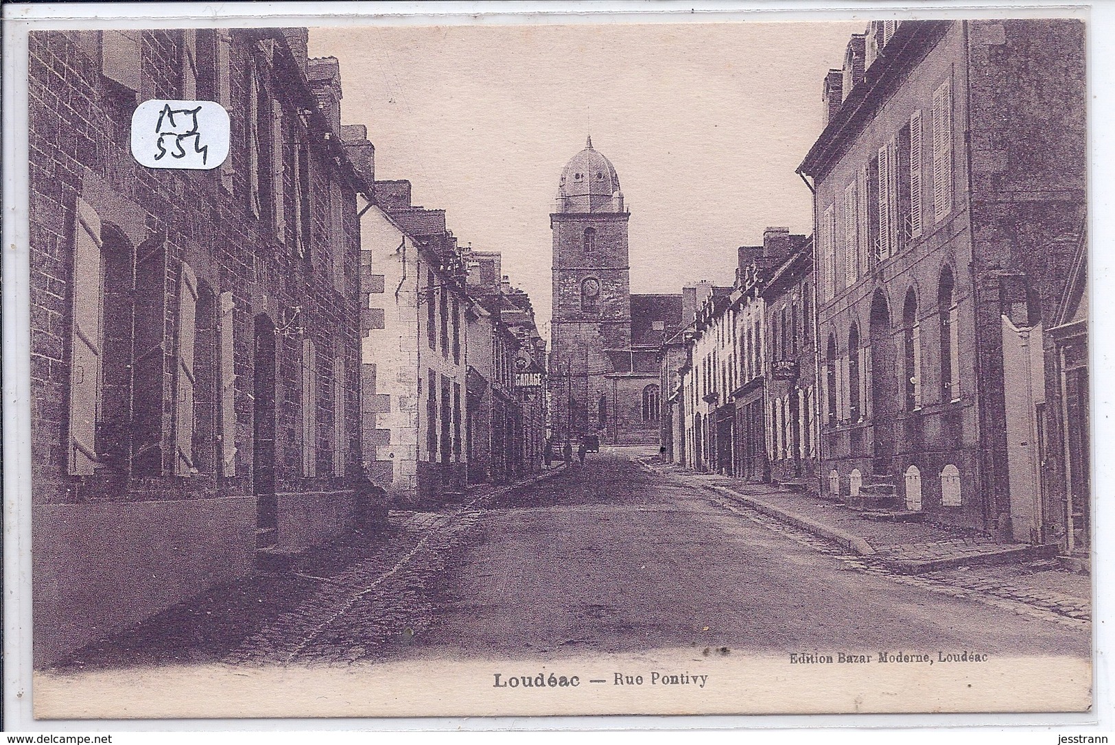 LOUDEAC- RUE PONTIVY - Loudéac