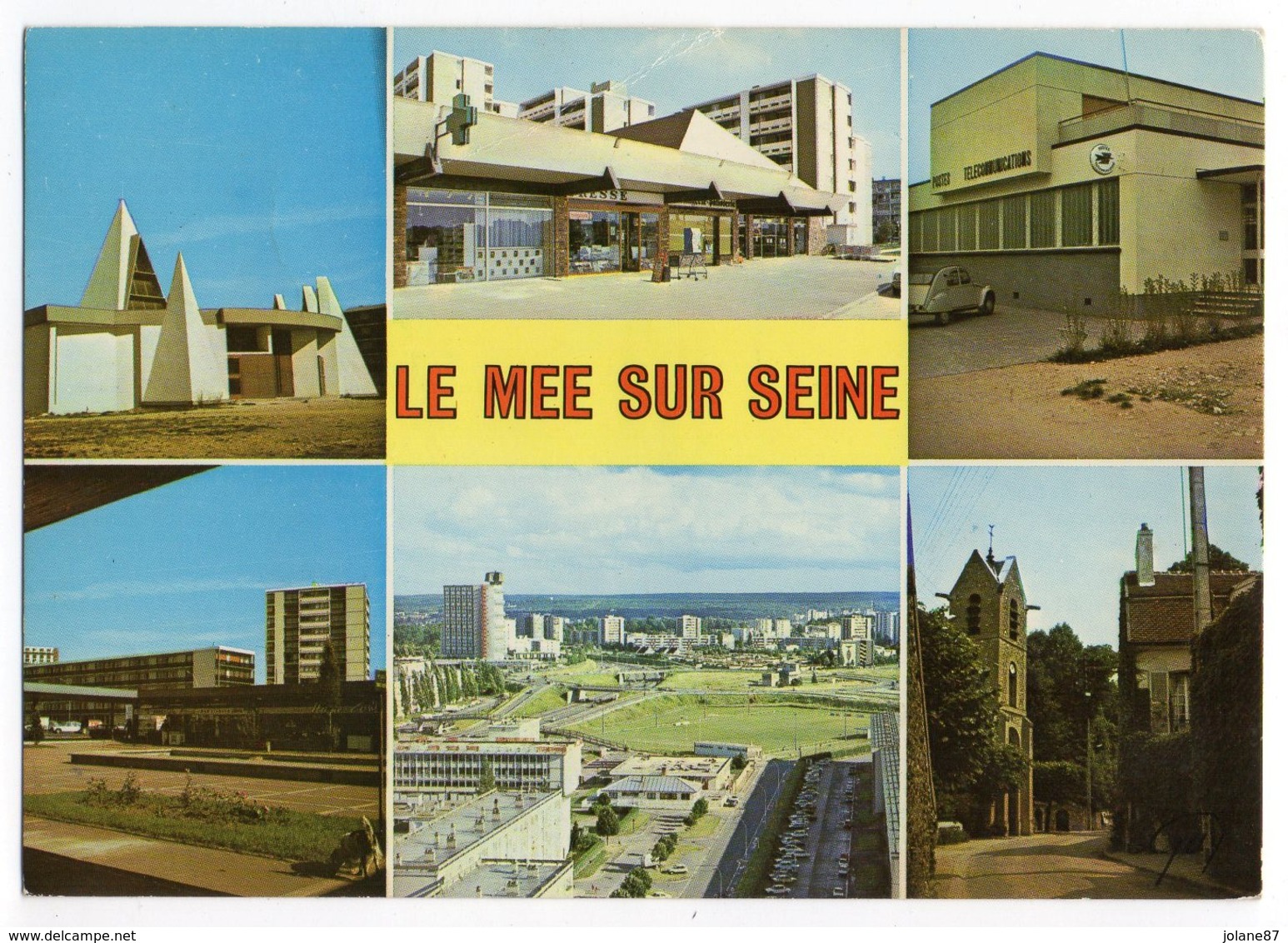 CPM    77     LE MEE SUR SEINE   1980          MULTIVUES - Le Mee Sur Seine