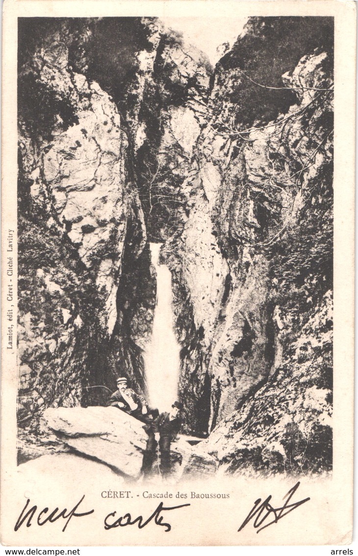 FR66 CERET - Lamiot - Précurseur - Cascade Des Baoussous - Animée - Belle - Ceret