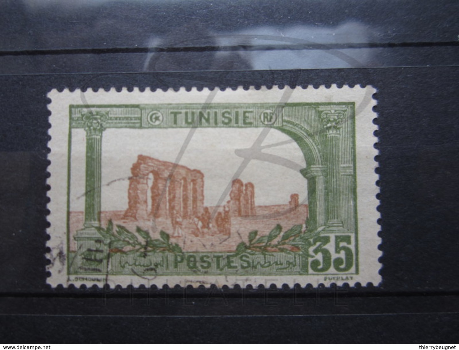 VEND BEAU TIMBRE DE TUNISIE N° 37 !!! (b) - Usati