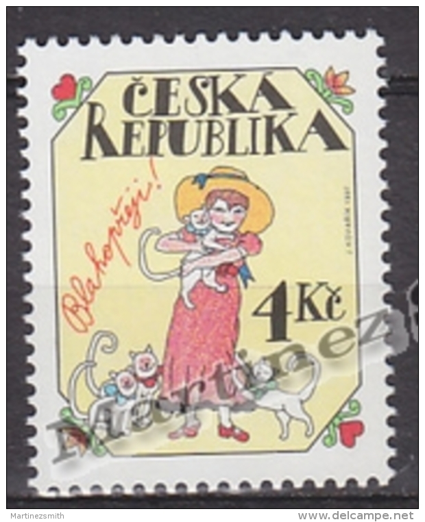 Czech Republic - Tcheque 1997 Yvert 138 Greetings Stamps -  MNH - Ongebruikt