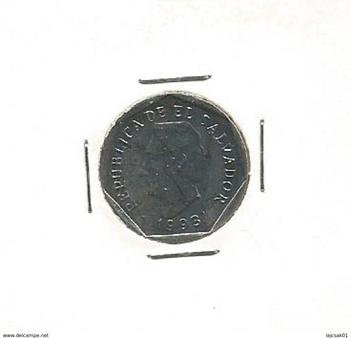 El Salvador 10 Centavos 1993. KM#155a - Salvador