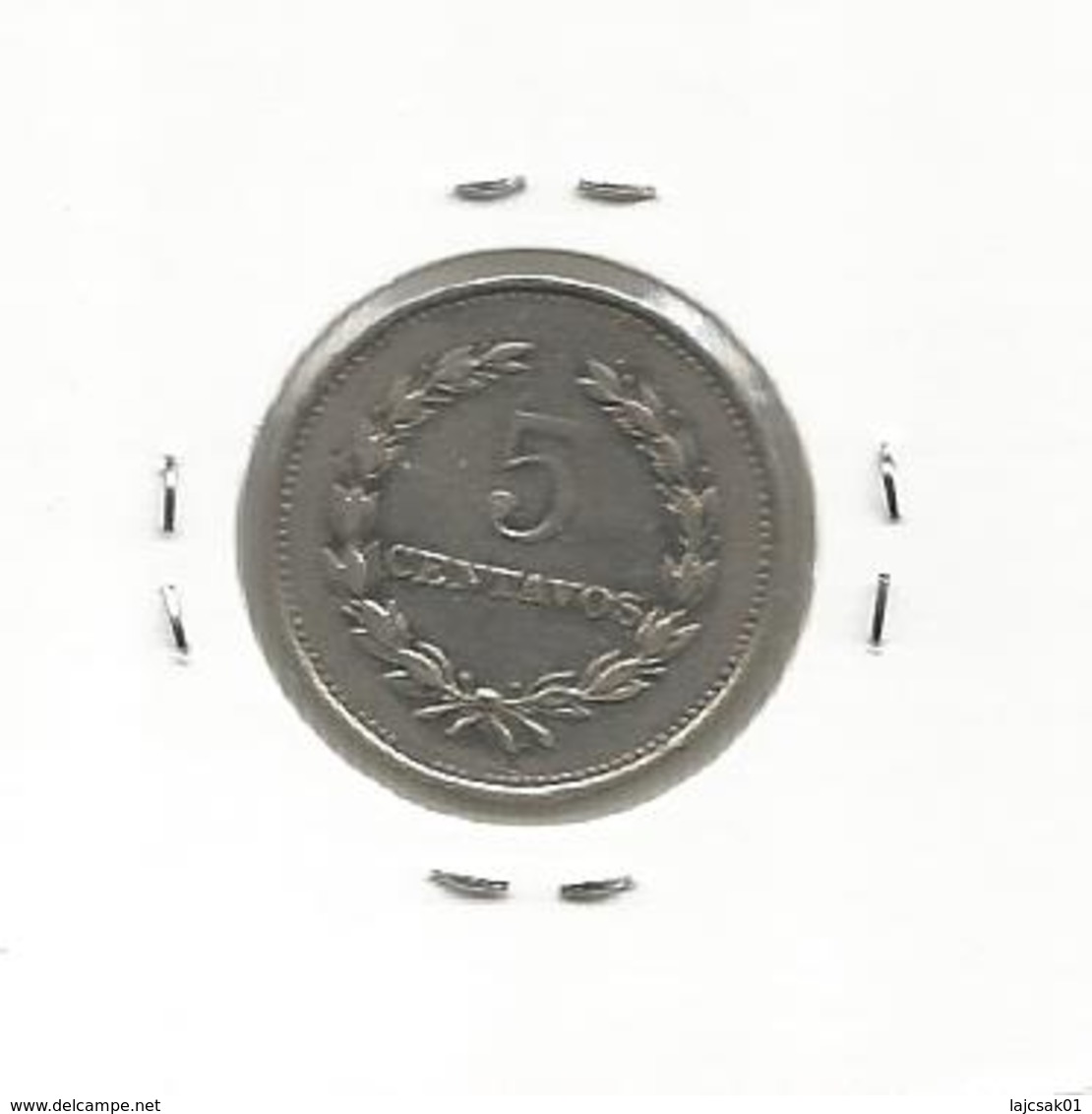 El Salvador 5 Centavos 1984. - El Salvador