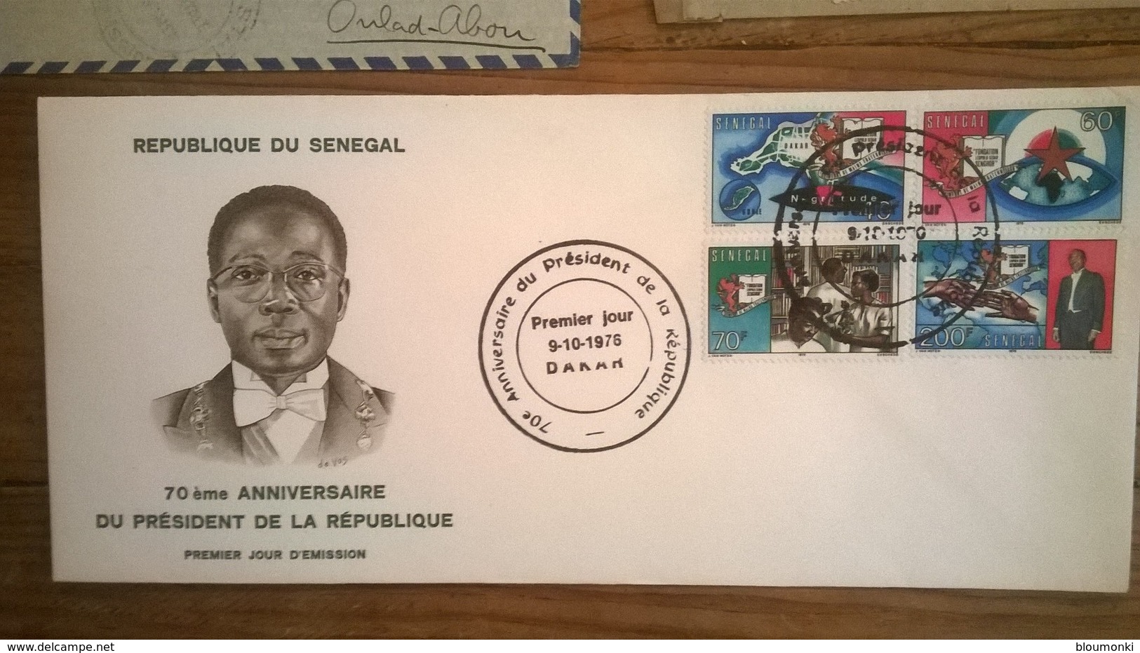 Lot De 14 Enveloppes Et Timbres SENEGAL - Senegal (1960-...)