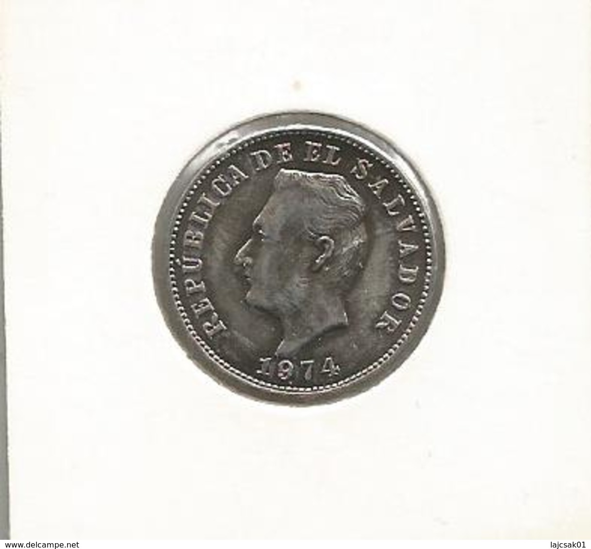 El Salvador 5 Centavos 1974. - Salvador