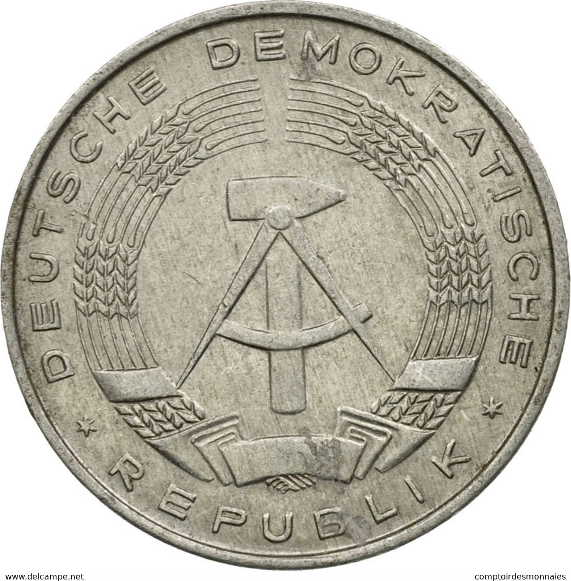 Monnaie, GERMAN-DEMOCRATIC REPUBLIC, 10 Pfennig, 1971, Berlin, TTB, Aluminium - 10 Pfennig