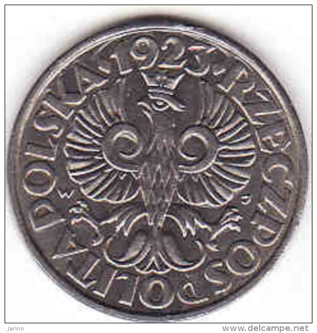 POLAND, POLEN, 20 Groszy 1923 Nickel - Polen