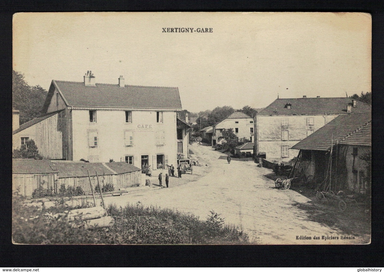 DE1540 - FRANCE - XERTIGNY - GARE - CAFE - Xertigny