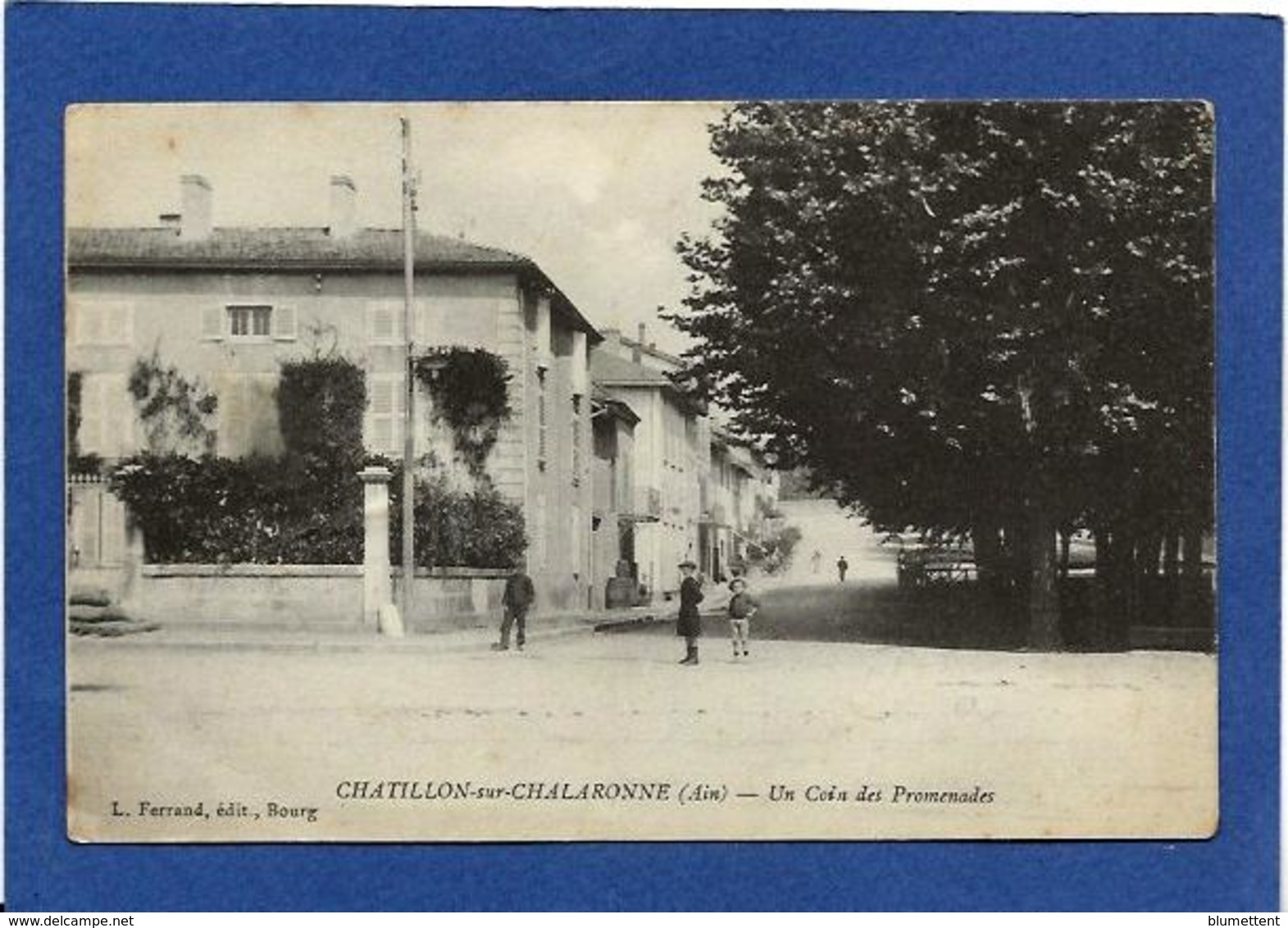 CPA Ain 01 Chatillon Sur Chalaronne Circulé - Châtillon-sur-Chalaronne