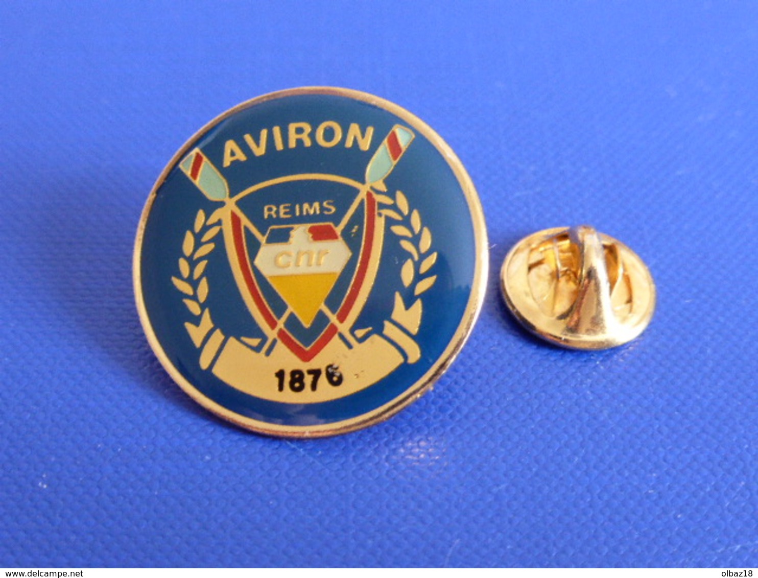 Pin's Club Aviron Reims CNR - 1876 (PQ16) - Roeisport