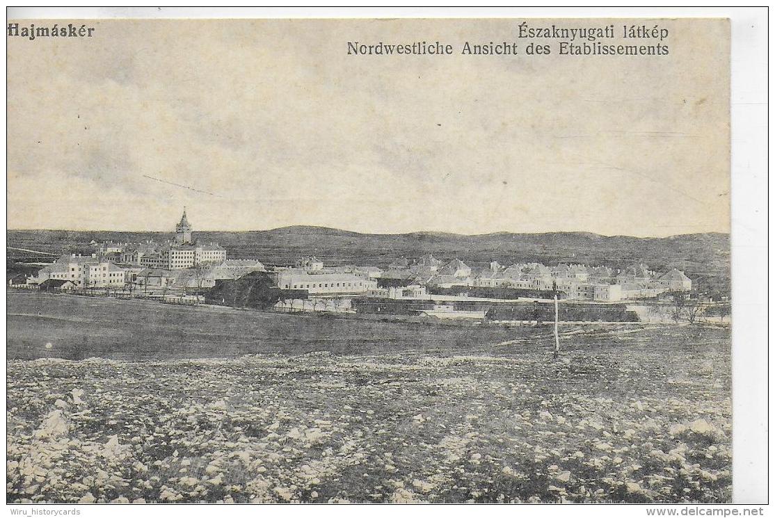AK 0025  Eszaknyugati Látkép - Nordwestliche Ansicht Des Etablissements Um 1917 - Ungarn