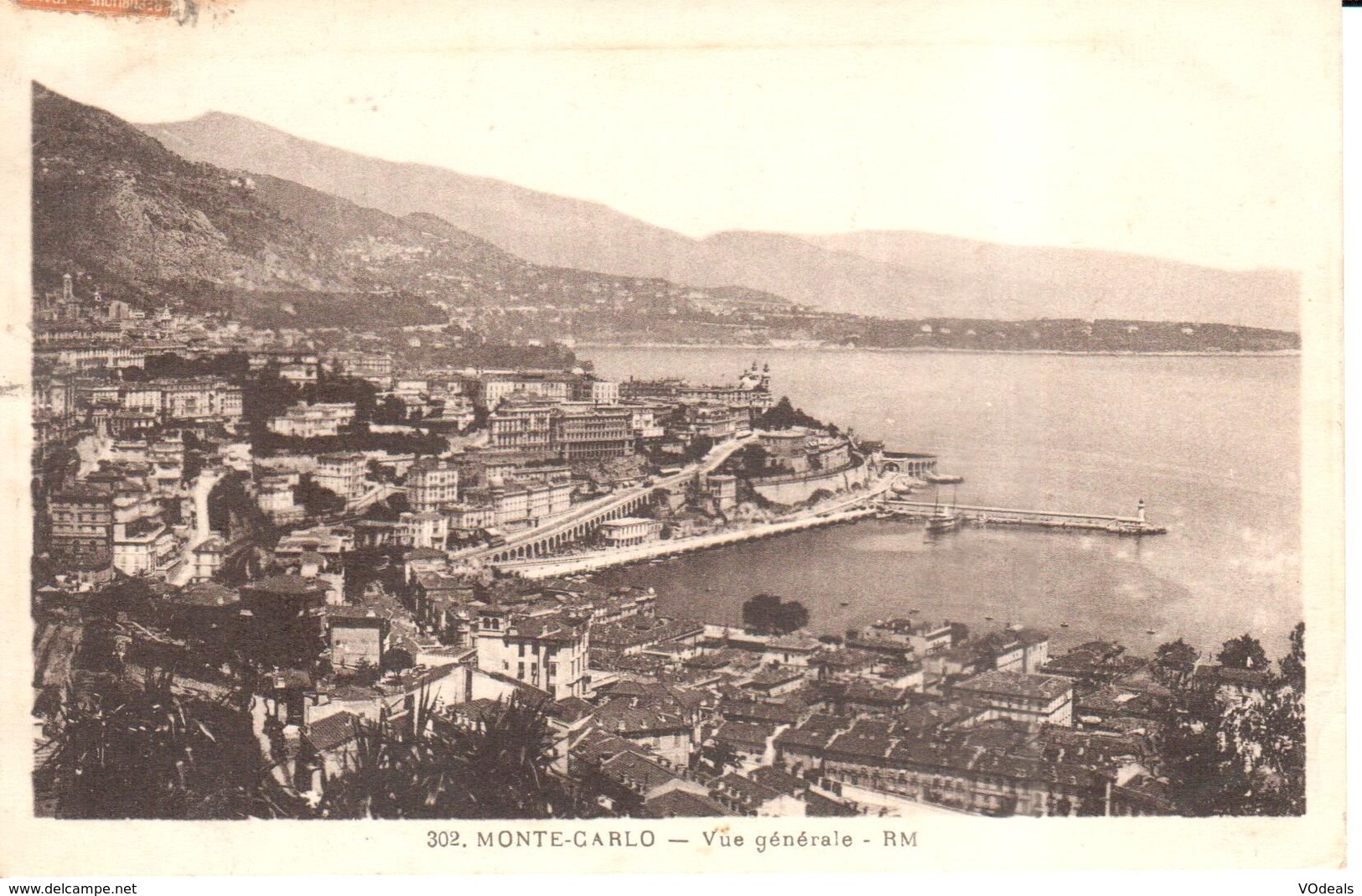 CPA - Monaco - Monte-Carlo - Vue Générale - Monte-Carlo