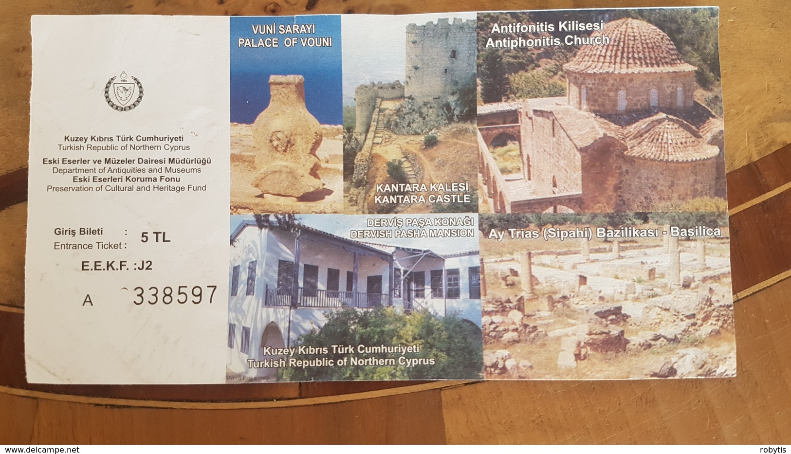 Turkey-Cyprus MUSEUM TICKET - Tickets - Vouchers