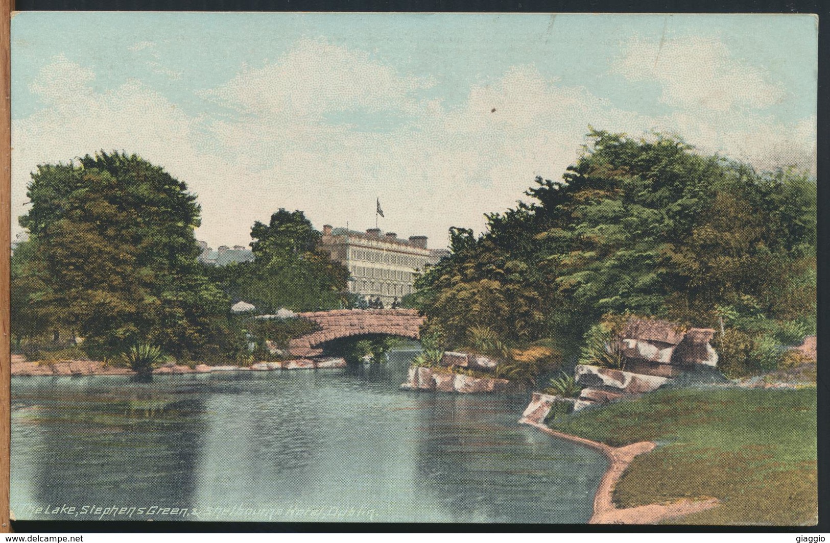 °°° 12031 - IRELAND - THE LAKE , STEPHENS GREEN & SHELBOURNE HOTEL , DUBLIN °°° - Dublin