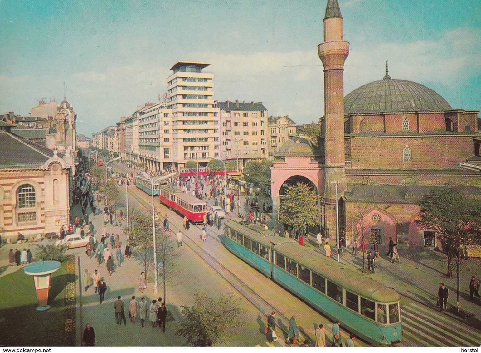 Bulgarien - Sofia - Boulevard - Tram - Straßenbahn - Bulgaria